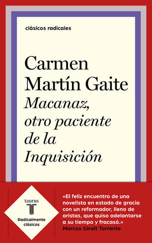 MACANAZ, OTRO PACIENTE DE LA INQUISICION