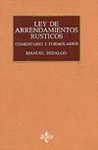 LEY DE ARRENDAMIENTOS R�STICOS