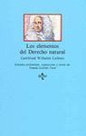 ELEMENTOS DEL DERECHO NATURAL, LOS
