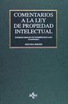 COMENTARIOS A LA LEY DE PROPIEDAD INTELECTUAL.(SEGUNDA EDICION)