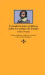 CONSIDERACIONES POLITICAS SOBRE LOS GOLPES DE ESTADO