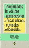 COMUNIDADES DE VECINOS Y ADMINISTRACIN DE FINCAS URBANAS Y COMPLEJOS RESIDENCIA