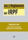 LEY Y REGLAMENTO DEL IRPF