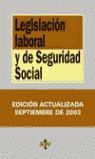 LEGISLACI�N LABORAL Y DE SEGURIDAD SOCIAL