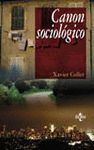 CANON SOCIOLOGICO
