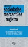 LEGISLACI�N DE SOCIEDADES MERCANTILES Y REGISTRO