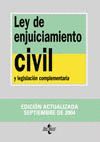 LEY DE ENJUICIAMIENTO CIVIL