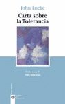 CARTA SOBRE LA TOLERANCIA