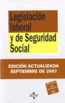 LEGISLACI�N LABORAL Y DE SEGURIDAD SOCIAL