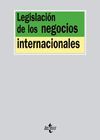 LEGISLACIN DE LOS NEGOCIOS INTERNACIONALES