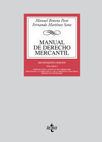 MANUAL DE DERECHO MERCANTIL I