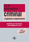 LEY DE ENJUICIAMIENTO CRIMINAL