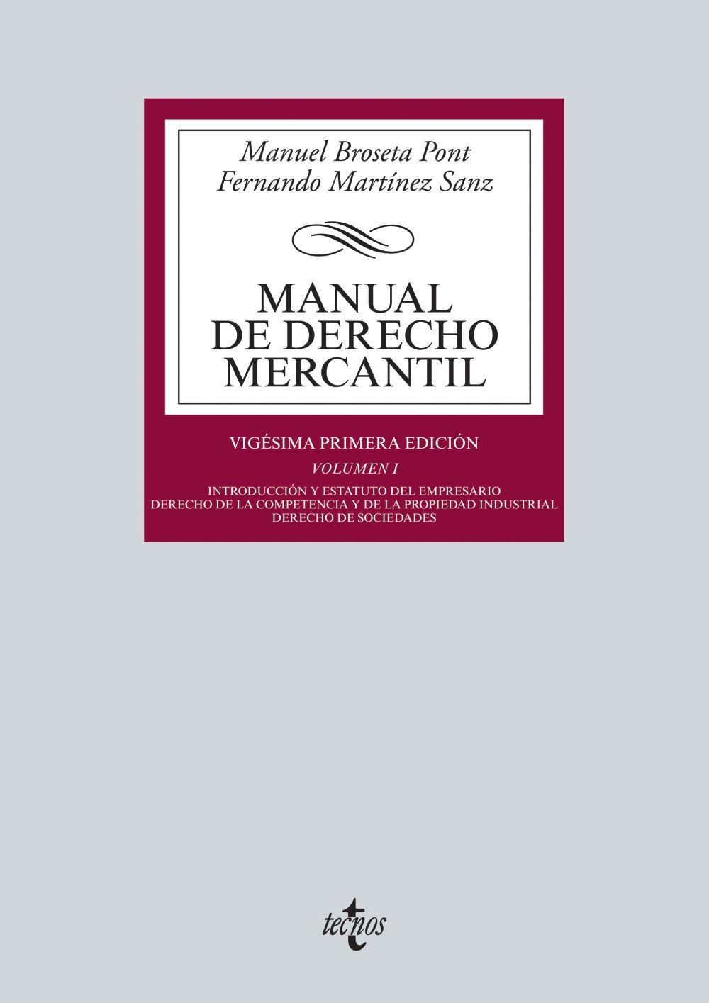 MANUAL DE DERECHO MERCANTIL