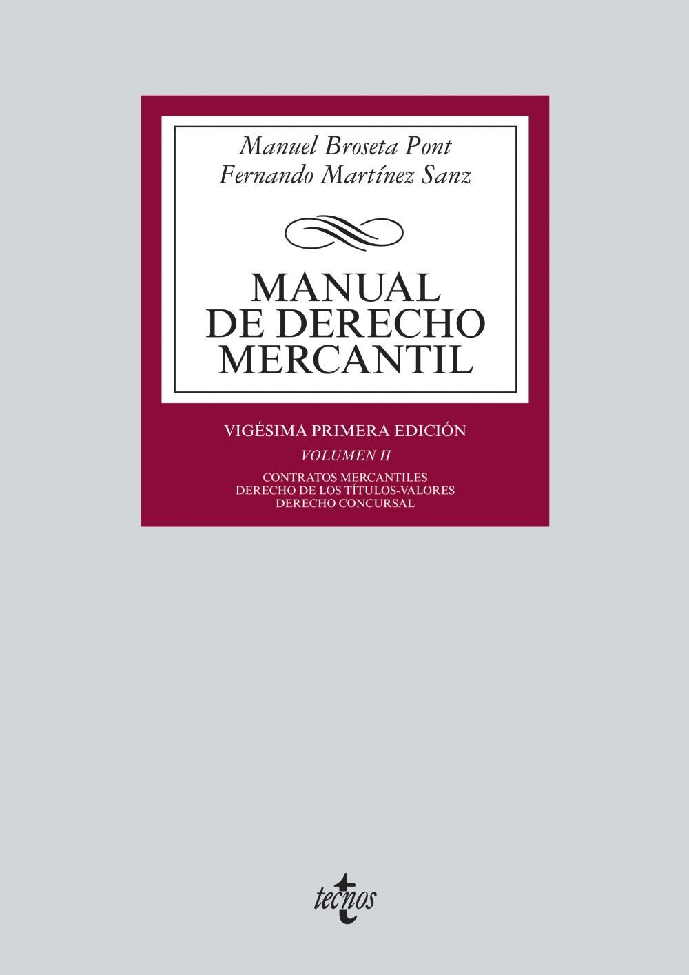 MANUAL DE DERECHO MERCANTIL