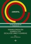TEMARIO OPOSICI�N GUARDIA CIVIL ESCALA DE CABOS Y GUARDIAS