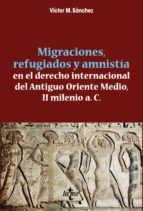 MIGRACIONES, REFUGIADOS Y AMNISTIA  EN EL DERECHO INTERNACIONAL  DEL ANTIGUO ORI