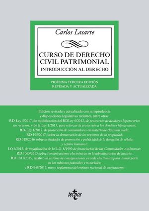 CURSO DE DERECHO CIVIL PATRIMONIAL