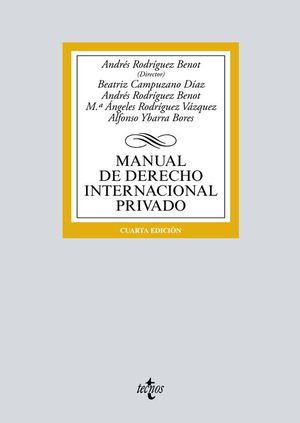 MANUAL DE DERECHO INTERNACIONAL PRIVADO