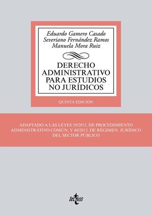 DERECHO ADMINISTRATIVO PARA ESTUDIOS NO JURDICOS
