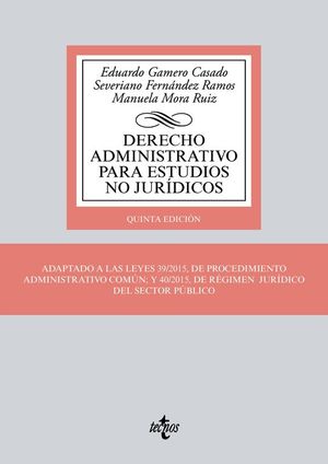 DERECHO ADMINISTRATIVO PARA ESTUDIOS NO JURDICOS