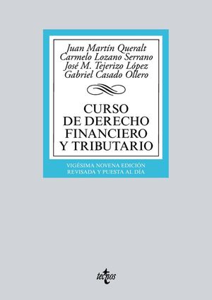 CURSO DE DERECHO FINANCIERO Y TRIBUTARIO