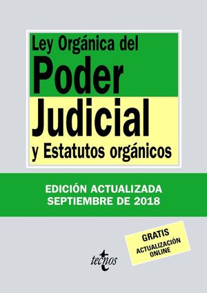 LEY ORGNICA DEL PODER JUDICIAL Y ESTATUTOS ORGNICOS