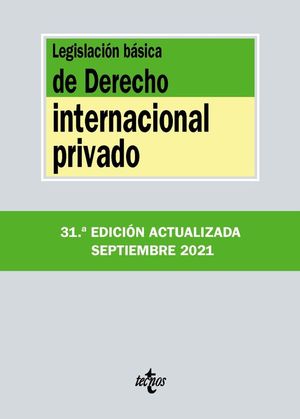 LEGISLACIN BSICA DE DERECHO INTERNACIONAL PRIVADO