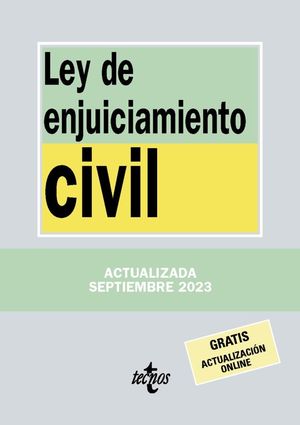 LEY DE ENJUICIAMIENTO CIVIL 7 EDICION