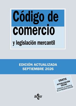 C�DIGO DE COMERCIO Y LEGISLACION MERCANTIL