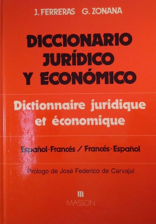 DICCIONARIO JUR�DICO Y ECON�MICO
