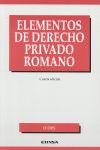 ELEMENTOS DE DERECHO PRIVADO ROMANO