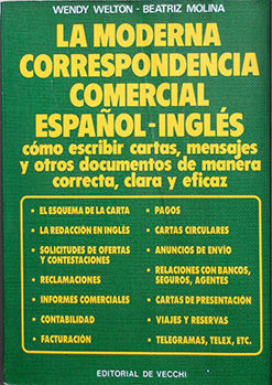 MODERNA CORRESPONDENCIA COMERCIAL ESPAOL-INGLS, LA