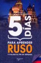 5 DAS PARA APRENDER RUSO