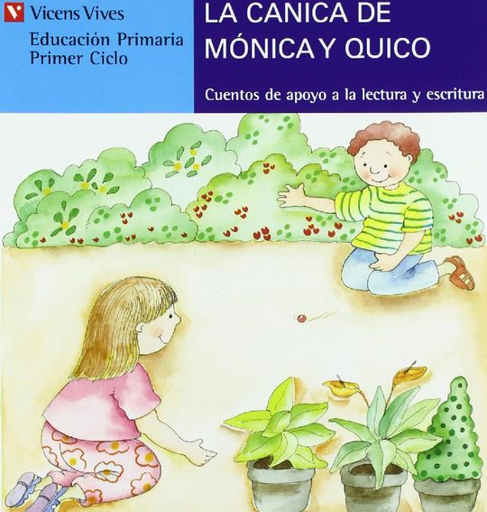 AZUL/CANICA DE MONICA Y QUICO.(CTOS.APOYO LECTURA