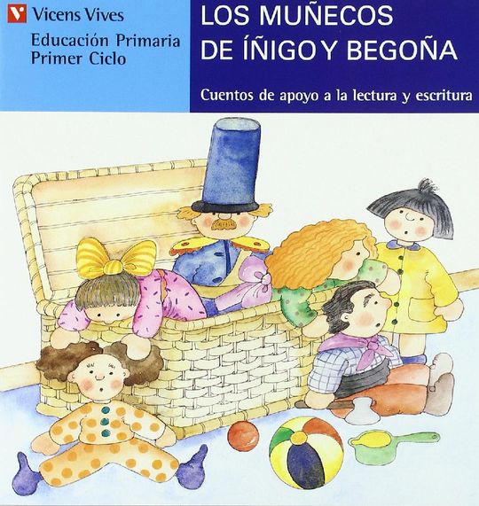 LOS MU�ECOS DE I�IGO Y BEGO�A. SERIE AZUL.  LETRA DE MOLDE