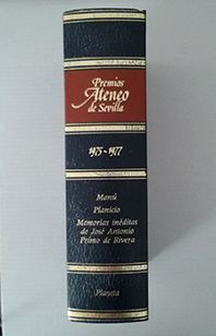 MAN ; PLANICIO ; MEMORIAS INDITAS DE JOS ANTONIO PRIMO DE RIVERA