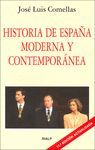 HISTORIA DE ESPAA MODERNA Y CONTEMPORANEA