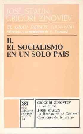 EL SOCIALISMO EN UN SOLO PAS