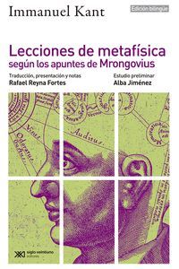 LECCIONES DE METAFISICA SEGIN LOS APUNTES DE MRONGOVIUS