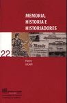 MEMORIA,HISTORIA E HISTORIADORES