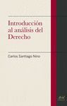 INTRODUCCI�N AL AN�LISIS DEL DERECHO