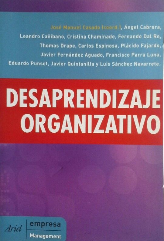DESAPRENDIZAJE ORGANIZATIVO