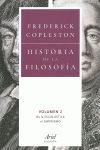 HISTORIA DE LA FILOSOF�A. VOLUMEN II: DE LA ESCOL�STICA AL EMPIRISMO