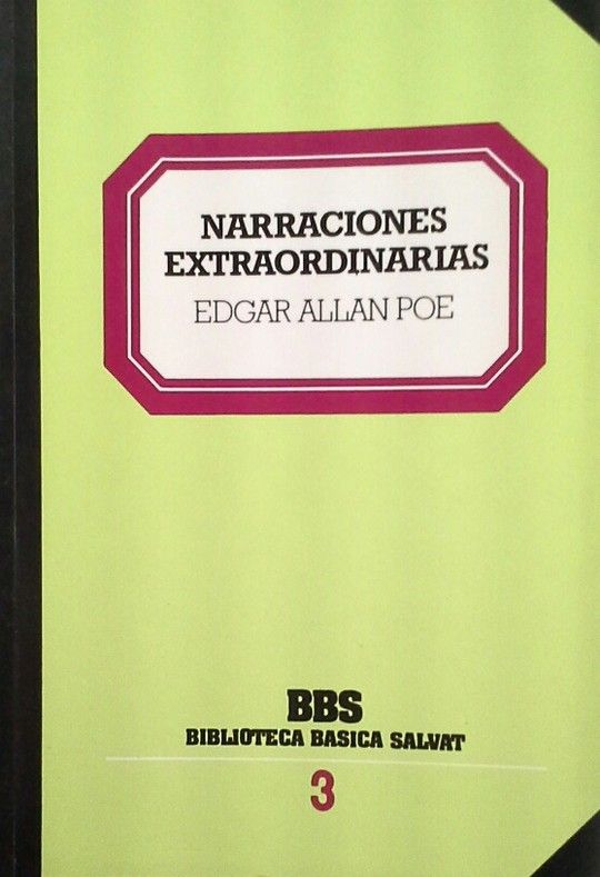 NARRACIONES EXTRAORDINARIAS