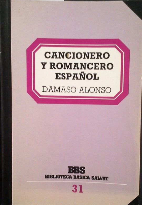 CANCIONERO Y ROMANCERO ESPA�OL