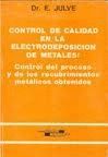 CONTROL DE CALIDAD EN LA ELECTRODEPOSICIN DE METALES