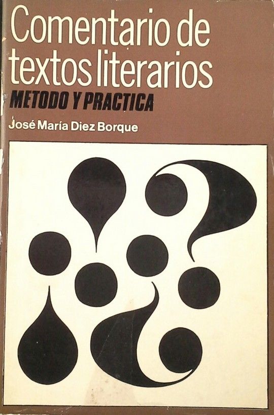 COMENTARIO DE TEXTOS LITERARIOS