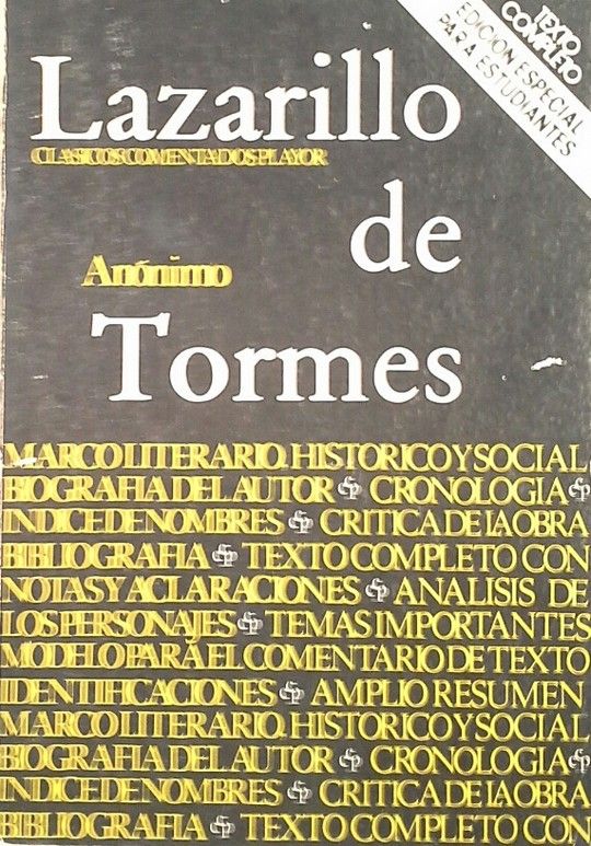 LAZARILLO DE TORMES