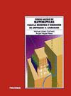 MATEMATICAS PARA ECONOMIA Y DIRECCION DE EMPRESAS II. CURSO/EJERCICIOS