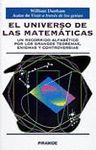 UNIVERSO DE LAS MATEMATICAS.UN RECORRIDO ALFABETICO POR LOS GRANDES